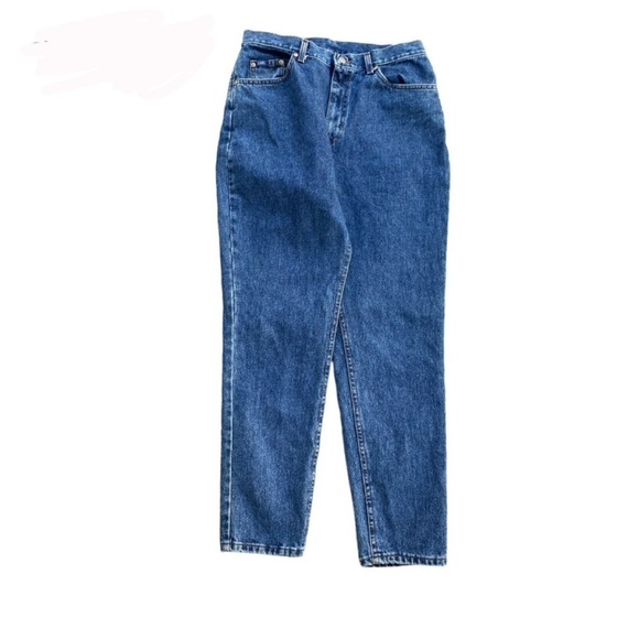 Lee Relaxed Riders Jeans Women Mom Relaxed Fit VINTAGE USA Stonewash - Picture 1 of 7